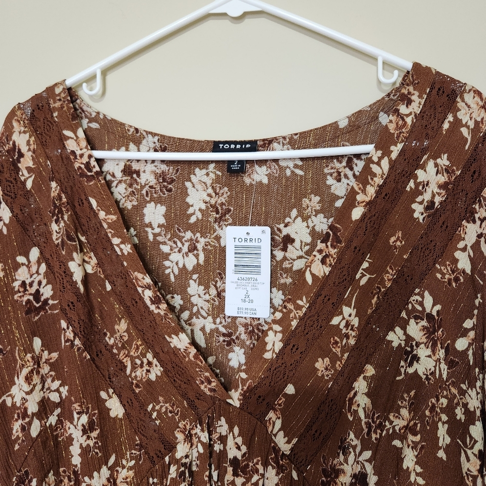 TORRID blouse - Picture 3 of 9